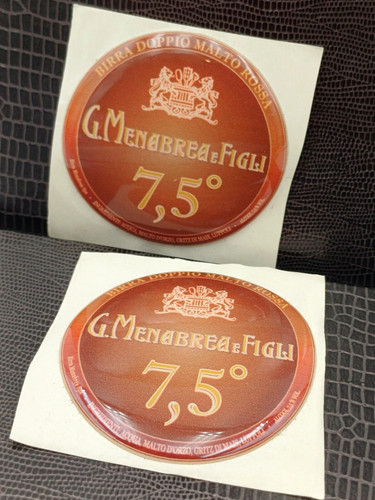 Menabrea rossa adesivo - -,