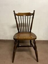 Sedia Vintage Legno Anni 60 Stile Scandinavo