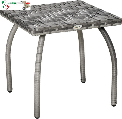 Tavolino rattan sintetico - in,