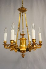 antico lampadario plafoniera lampadario impero Francia 1960/70 circa