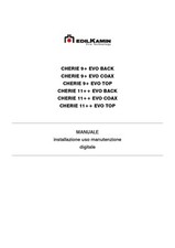 Manuale installazione e d'uso caldaia pellet EdilKamin CHERIE 9+ CHERIE 11++ EVO