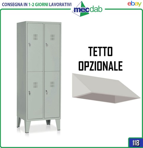 Armadio spogliatoio lamiera - armadio,