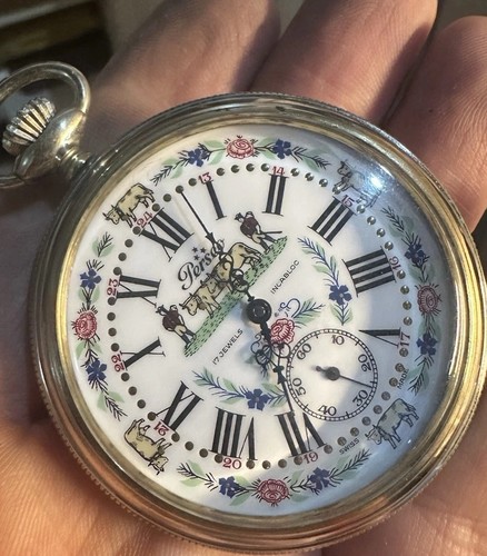 Orologio tasca vintage perseo - vintage,