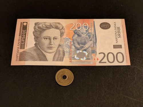 Banconota 200 dinari - 200,