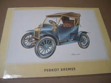 ALFA ROMEO STAMPA VINTAGE  AUSTIN  1909  -  35X27 OTTIME CONDIZIONI