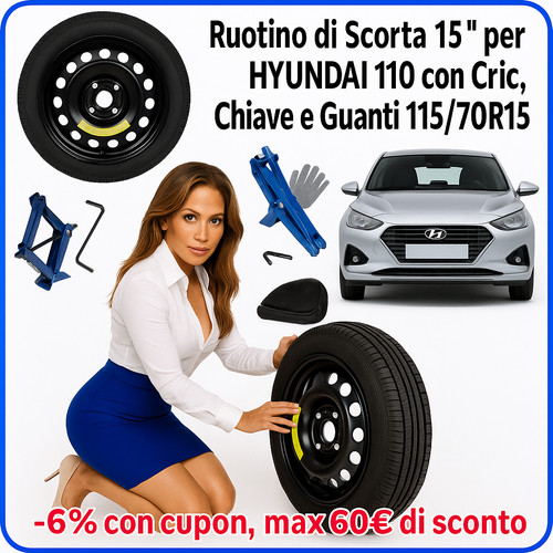 Ruotino scorta 15 - 🚗, 15"