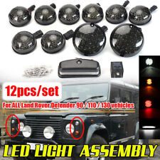 12PCS LED LIGHT ASSEMBLY UPGRADE KIT LAMP FOR LAND ROVER DEFENDER 90 | 110 | 130