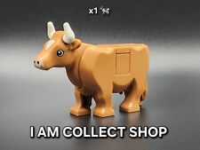 LEGO VACHE COW ANIMAL FERME COULEUR MEDIUM NOUGAT 69673 Lot de 1 (NEUF)