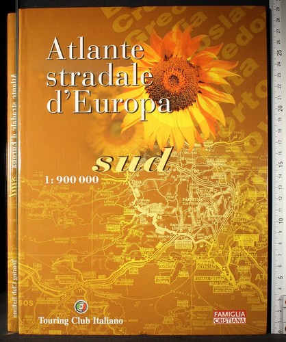 Atlante stradale europa - atlante,