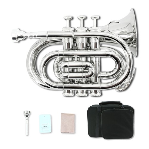 Tromba tascabile ottone - tromba,