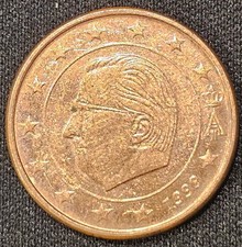 EURO - 5 CENTESIMI BELGIO 1999