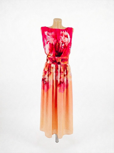 Maxi abito swing - swing, floreale