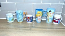 6 Disney Cinderella Mugs/Cups