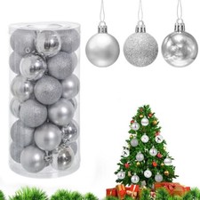 30 Palline Albero Natale Rosa