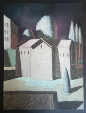 Enrico Lombardi acrilico su cartoncino 1994