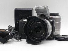 Kit obiettivo inglese OK NEAR MINT Sony Alpha NEX-5N 5ND E 16mm F2.8...