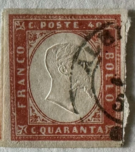 Regno sardegna 1855 16c - regno,