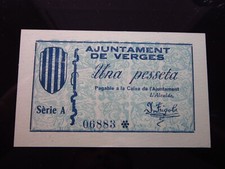 Spain catalonia peseta - spain, 1