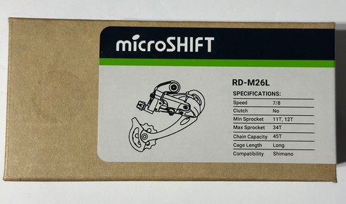 Microshift m26l - microshift, rd-m26l