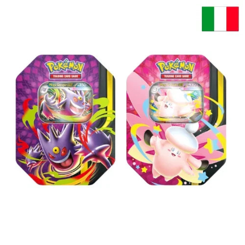 Pokemon tin collezione mega - pokemon,