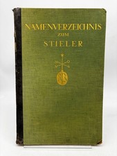 Namenverzeichnis zu Stielers