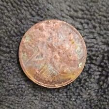 Moneta 2 Centesimi Di Euro 2002 Germania Errore Di Conio Materiale In Eccesso 