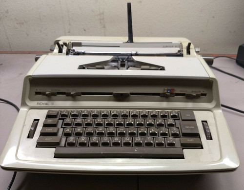 Macchina scrivere royal - macchina,