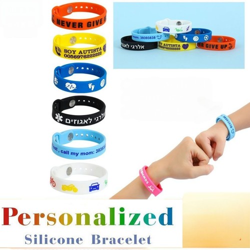 Braccialetti silicone - braccialetti, in