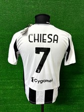 Maglia Juventus CHIESA Store No Indossata Match Worn Shirt Jersey  TG XL JUNIOR