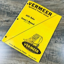 Vermeer 605C Hay Baler