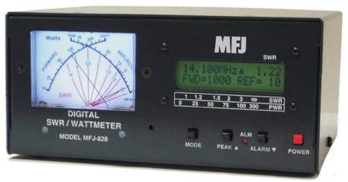 Mfj 828 rosmetro wattmetro - mfj-828,