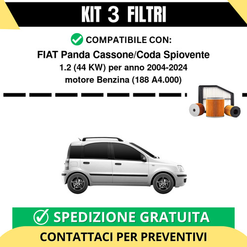 Kit filtri tagliando - 3,