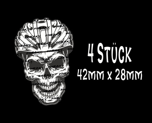 Adesivi bici skull - skull, bike