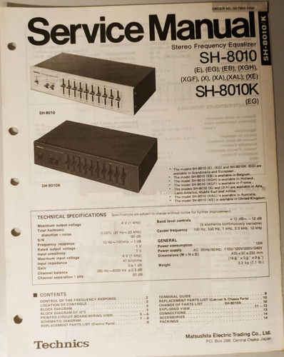 Technics service manual - technics,