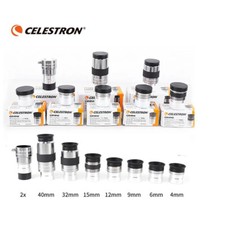 Celestron 4/6/9/12/15/32/40mm Omni Plossl oculare 1,25" per telescopio astronomia