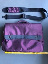 Borsa porta computer e documenti Filofax ottimo stato, viola, con tasche interne