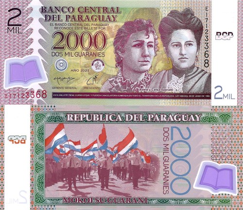 Paraguay 2000 guaraníes - , 2023