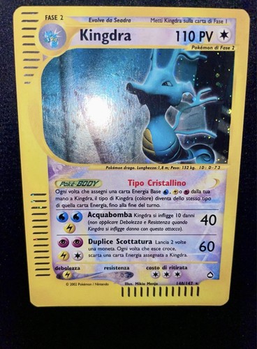 Kingdra crystal holo aquapolis - crystal,
