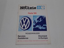 NOTIZIE AUTOGERMA N° 6/1968 VOLKSWAGEN PORSCHE AUDI NSU PORSCHE 911 S