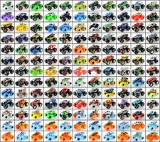Monster Jam 1:64 Scale Trucks