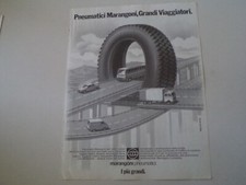 advertising Pubblicità 1987 PNEUMATICI MARANGONI