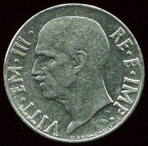Moneta 1941 italia fascista - 1941,