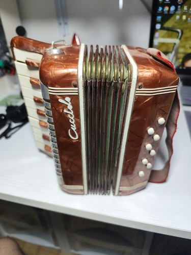 Fisarmonica giocattolo vintage - fisarmonica,