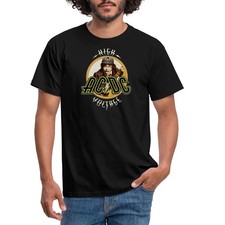 T-shirt uomo AC/DC logo alta