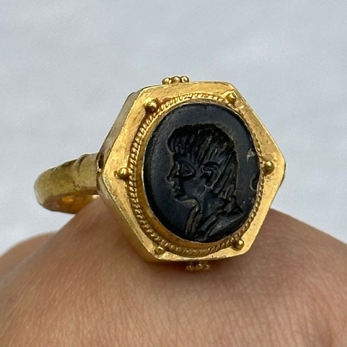 Raro anello romano antico - , in