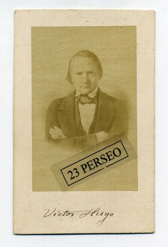 Foto cdv victor hugo - , con