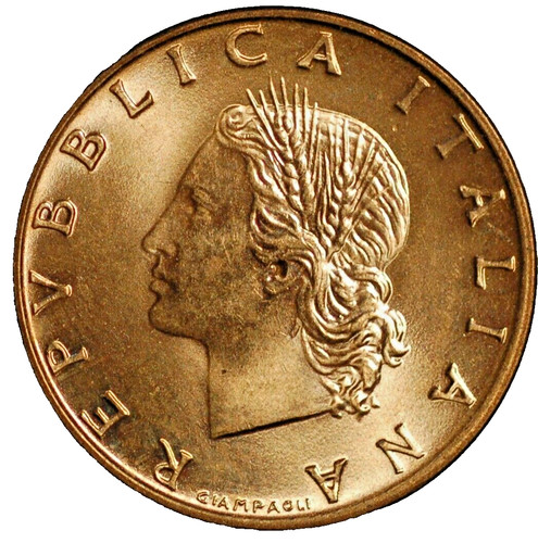 Italy lire 1971 - 1971, km# 97