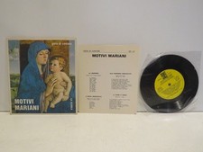 MOTIVI MARIANI GIOIA DI CANTARE OTTAVO DISCO DD 141 Tomasini Chiminelli Marenzio