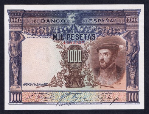 1000 pesetas 1925 carlos - pesetas,