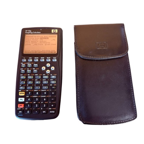 Hewlett packard 50g - packard, hp